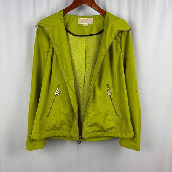 Michael Kors Hooded Anorak Raincoat - Picture 3 of 11